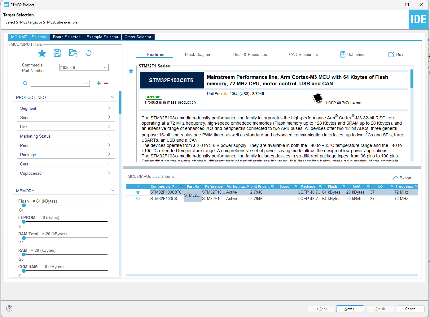 STM32CubeIDE Target Selection.png