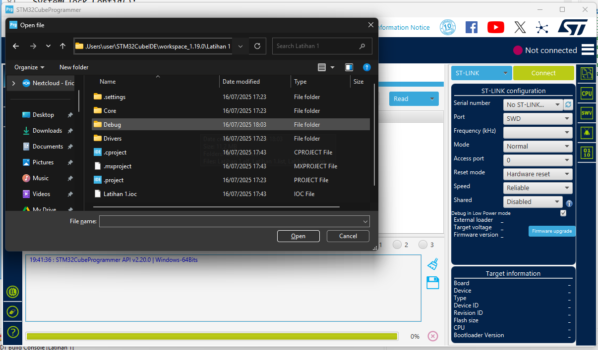 STM32CubeProgrammer - Folder Path.png